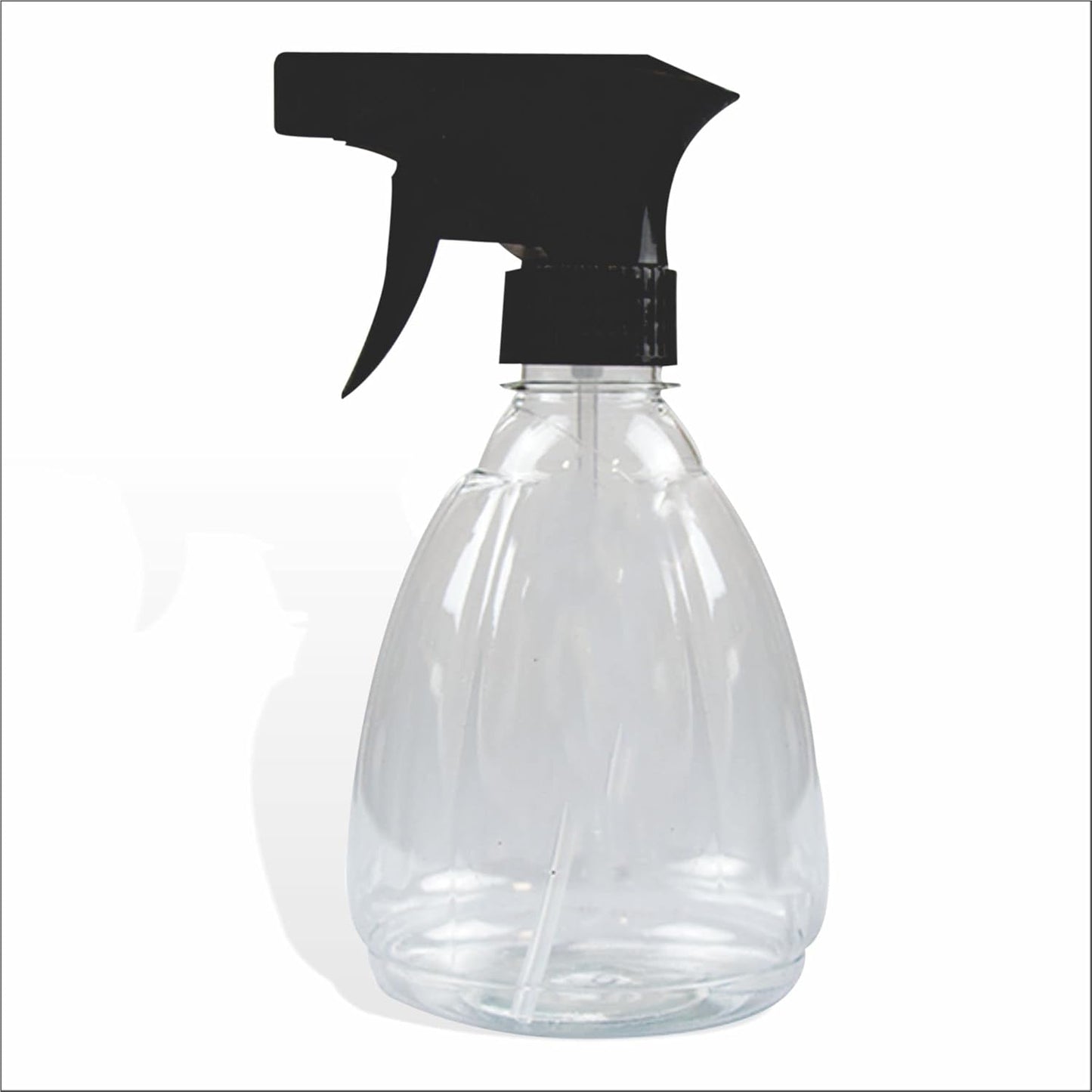 Empty Spray Bottle Plastic Bottles Essential Oil Gardening Trigger Sprayer Reusable Fine Mist Travel Party Barbershop Plant Mist Kitchen Bathroom Organic Cleaning Hair Salon 400ml 1Pc